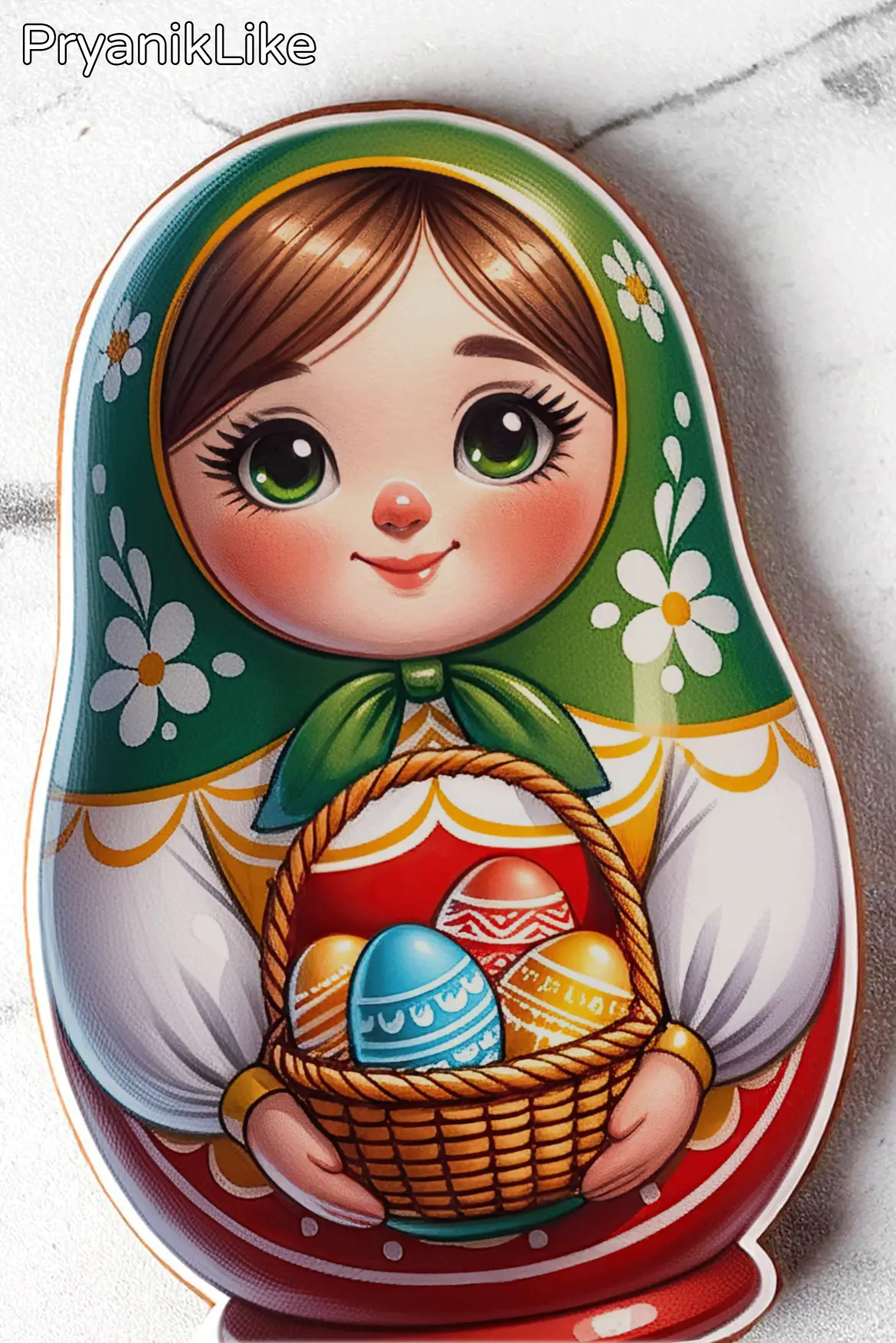 Пряник матрешка (ооооочень много)